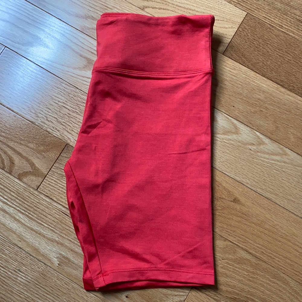 Red Workout Shorts